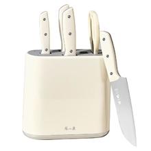 京东PLUS、移动端、京东百亿补贴：張小泉 皓影系列六件套菜刀切片刀水果刀斩骨刀剪刀刀具全套 D300261