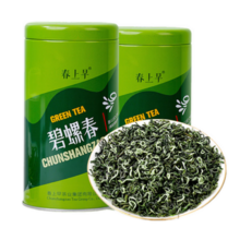 春上早 碧螺春茶叶 2025新茶 特级绿茶 明前嫩芽 花果香型 罐装125g
