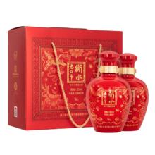 年货节:衡水老白干 手酿 52° 老白干香型 520ml 2瓶