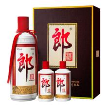 再降价，plus会员:郎酒 郎牌郎酒 子母礼盒 53° 酱香型 700ml*1盒