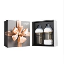 淘金币可用：hegen 婴儿PPSU奶瓶240ML*2新生防胀气母乳宽口径