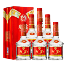 PLUS：五粮液 宜宾 52°浓香型白酒 500ml*6瓶