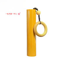 Pang Dong Lai 胖东来 文玩竹子罗汉竹玉竹手把件 1.8cm