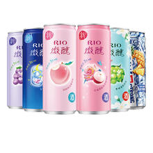 88VIP会员：锐澳 果酒预调酒 微醺强爽zero组合 330ml*6罐