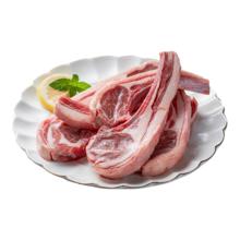 昭洋 内蒙羊肉有机法式小切 净重1斤 冷冻 昭乌达草地羊 羊排烧烤食材 法式小切500g