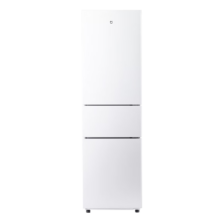 小米米家三门冰箱205升家用宿舍租房小户型电冰箱 多门三开门三温区节能低音 冷冻冷藏中门软冷冻 205升三门冰箱银灰色租房优选