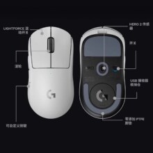罗技 GPW3 无线鼠标 双模 游戏电竞外设 G Pro系列 三代
