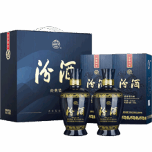 再降价：汾酒 蓝汾 53° 清香型 475ml 2瓶 *2件