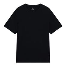 京东京造 东东农场 男装短袖T恤 黑色 3XL