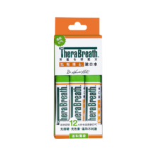 TheraBreath 凯斯博士条状漱口水 10ml*10条 温和薄荷 便携旅行装*5件