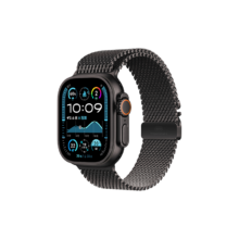 PLUS：Apple Watch Ultra 2 49mm 黑色钛金属米兰尼斯 GPS+蜂窝