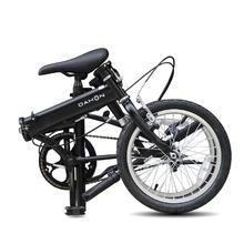 大行 YUKI 折叠自行车 KT610 消光黑 16英寸