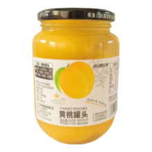 京东换购：沂蒙山 黄桃罐头 510g 即食清甜休闲零食