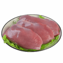 需首购：华英 精切去皮鸭胸肉 2斤 *4件