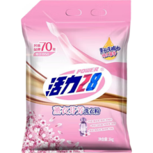 再降价：活力28 买一送一 薰衣草洗衣粉 1kg 强力去渍 持久留香 家用