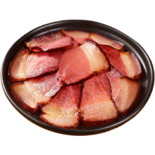 中腊 农家正宗烟熏腊肉 四川特产 后腿 200克 年货
