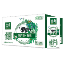 金典 有机纯牛奶 3.6g蛋白质 250ml 16盒