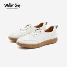 Walker Shop 奥卡索复古小白鞋 女士德训鞋 V141001