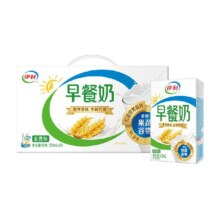 伊利 麦香早餐奶 250ml×24盒 学生营养早餐搭档