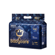babycare 皇室狮子王国 NB码 纸尿裤 34片