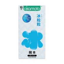 冈本 冰粒粒 男用冰爽颗粒安全套 10片