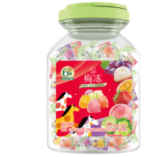 溜溜梅 果冻天然梅冻 1.08kg 6味NFC果浆果汁鲜榨0脂肪0防腐剂 年货礼盒