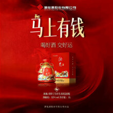 酒鬼酒 封印生肖限量版 52度馥郁香型白酒 马年生肖酒 1000mL