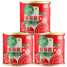 屯河新疆内蒙番茄酱意面酱0添加剂0脂肪炒菜调味儿童宝宝西红柿酱 198g*3罐【组合实惠购】