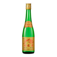 西凤酒 黄标高脖绿瓶 55度 500ml 单瓶装