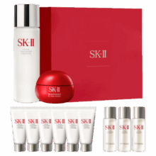 SK-II 神仙水75ml+大红瓶50g 护肤套装