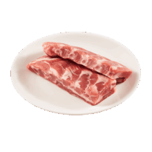 帕尔司 猪肋排 净重4斤 冷冻猪肉生鲜