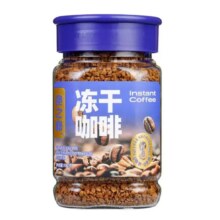 临期品、需入会：食之巅 速溶冻干黑咖啡 100g