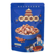 农品香果 五香味花生米 130g×3包 香酥脆零食 下酒菜休闲食品