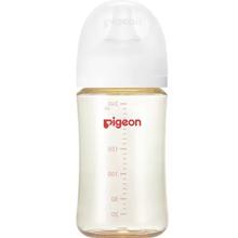 需新客、再降价、88VIP：Pigeon贝亲 宽口径PPSU奶瓶 新生儿奶瓶 0-6-9M+ 160mm SS号奶嘴