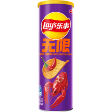 Lay's 乐事 无限薯片 罐装 辣椒粒 1罐