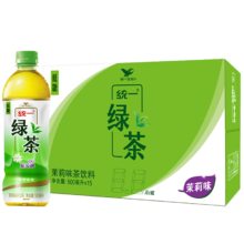 统一 绿茶 茶饮料 500ml*15瓶 整箱装