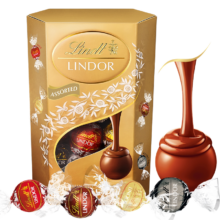 Lindt瑞士莲 软心精选巧克力分享装 200g 节日礼物伴手礼