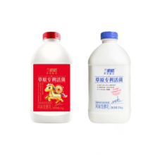 兰格格 草原酸奶 低温发酵乳 1kg×4瓶