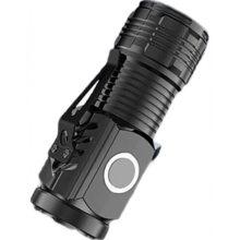 LED强光手电筒 250毫安 ABS高亮款 远射变焦户外探照灯