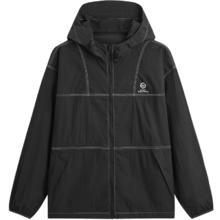 GXG 速干连帽夹克外套男 G24X212005 黑色 XL