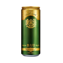 青岛啤酒 奥古特啤酒 原麦汁浓度12°P 330mL*24罐 整箱装 赠经典330mL 12罐