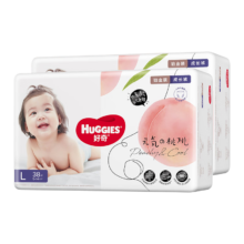 HUGGIES 好奇 小桃裤 L码 拉拉裤 76片