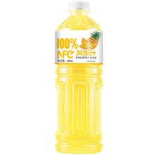 100%NFC凤梨汁 果蔬汁饮料 848mL*2瓶