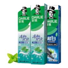 好来 双重薄荷牙膏200g*2+190g
