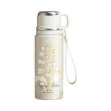 炊大皇 保温杯 316L不锈钢 茶水分离 大容量 泡茶杯 男款 学生款 600ml