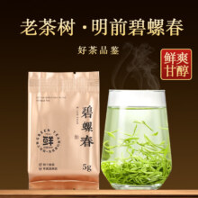 骏江南 碧螺春 明前绿茶茶叶礼盒品鉴装 5g