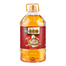 金胜 保真花生油 压榨一级浓香花生油 6.09L 年货礼品+凑单