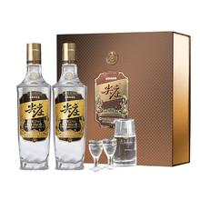 限移动端、京东百亿补贴：尖庄 高光浓香型白酒52度 500mL*2瓶 酒具礼盒五粮液官方授权 酒厂直供
