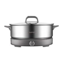 京东PLUS：苏泊尔 H60YK784 不锈钢电火锅 6L