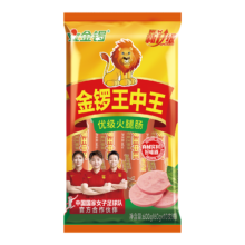 金锣 王中王火腿肠 60g*10支 600g 休闲零食香肠